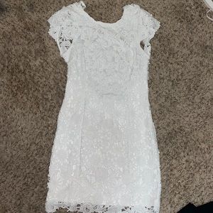 White Lulus dress size medium